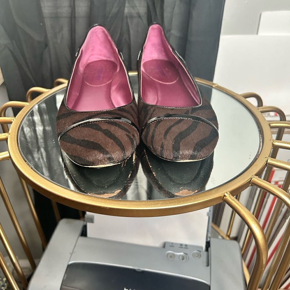 Coach Poppy Randy Calf Hair Ballet Flat - Picture 7 of 7